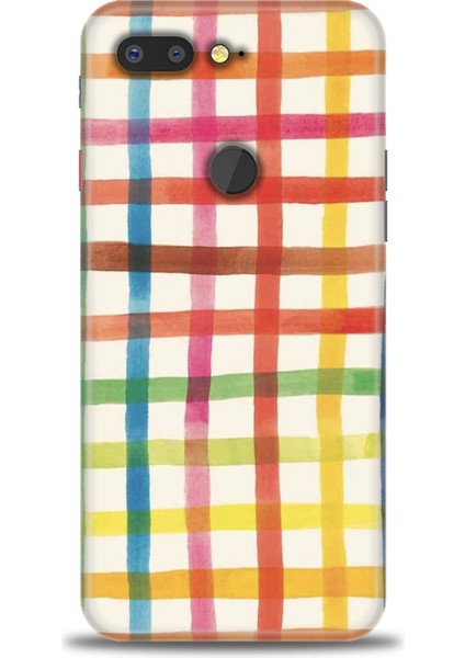 General Mobile Gm 9 Pro Kılıf Hd Baskılı - Renkli Kareler