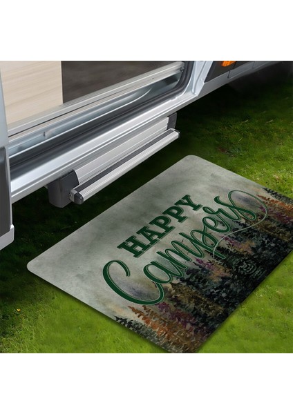 Kamp Paspası Karavan Çadır Bahçe Paspası 45X70 cm