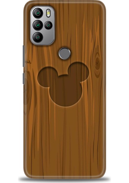 General Mobile Gm 21 Pro Kılıf Hd Baskılı - Ahşap Mickey