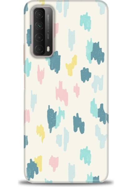 Huawei P Smart 2021 Kılıf Hd Baskılı - Blue