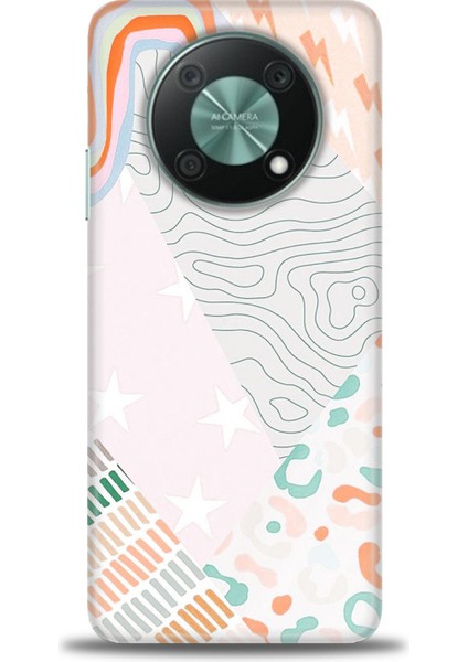 Huawei Nova Y90 Kılıf Hd Baskılı - Çok Renkli