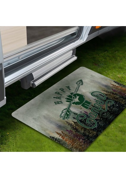 Kamp Paspası Karavan Çadır Bahçe Paspası 45X70 cm