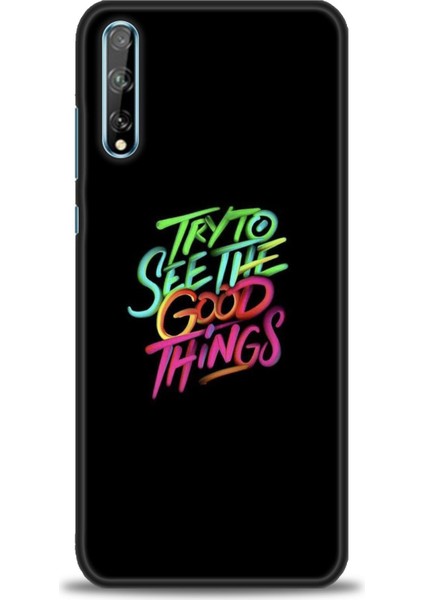 Huawei P Smart S Kılıf Hd Baskılı - Good Things