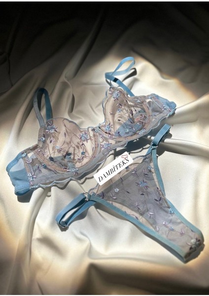 Bralet Takım Blue Dream