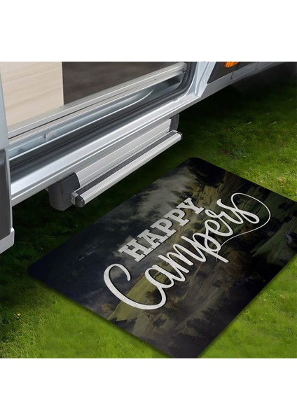 Kamp Paspası Karavan Çadır Bahçe Paspası 45X70 cm