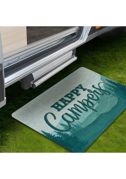 Kamp Paspası Karavan Çadır Bahçe Paspası 45X70 cm