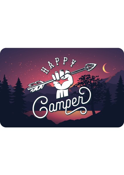 Kamp Paspası Karavan Çadır Bahçe Paspası 45X70 cm