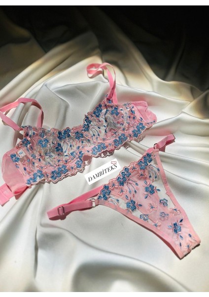 Bralet Takımı Pink Queen