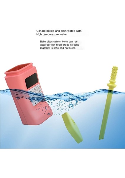 Çocuk Silikon Çift Kulaklı Damlatmaz Bardak Bebek Öğrenme Içme Bardağı Dökülmeyi Önleyici ve Haşlanmayı Önleyici (Yurt Dışından) fiyatları