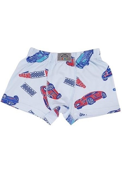 Desenli Erkek Çocuk Boxer - Gmş