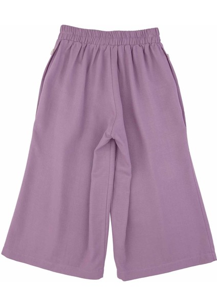 Kız Çocuk Düğmeli Pantolon modelleri