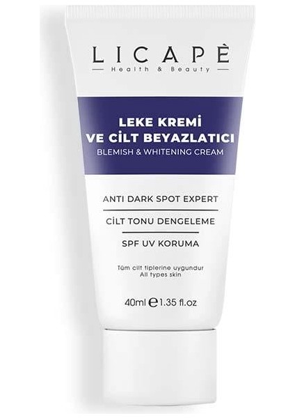 Leke Kremi Ve Cilt Beyazlatıcı Krem 40ml