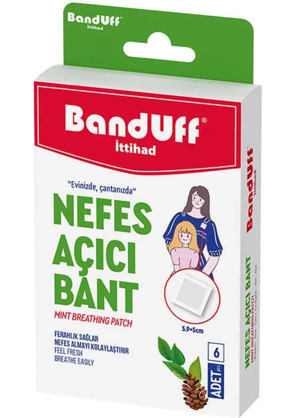 Nefes Açı cı Bant 6 lı