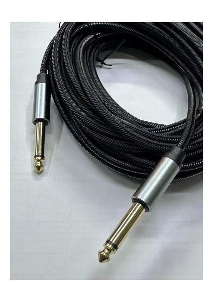 10 Metre 6.3 mm Amfi Kablosu 10 Metre Mono 6.3 mm Amfi Kablosu