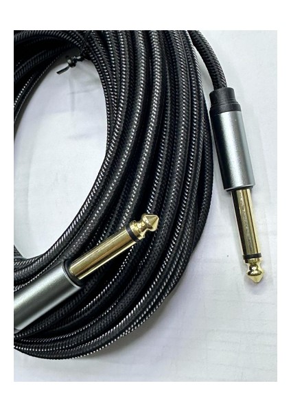 10 Metre 6.3 mm Amfi Kablosu 10 Metre Mono 6.3 mm Amfi Kablosu