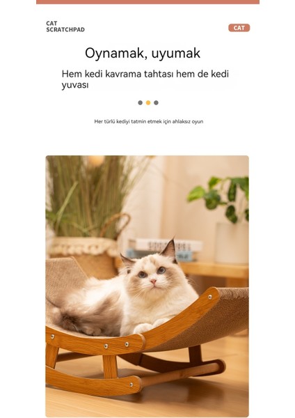 Sallanan Sandalye Kedi Tutamakları (Yurt Dışından)