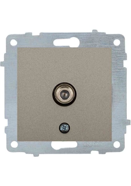 Antrasit Tv Prizi F Konnektörlü Çerçevesiz Grano fiyatları