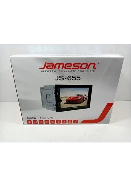 Jameson JS-655 Renault Megan 2 Geri Görüş Kameralı Double Teyp