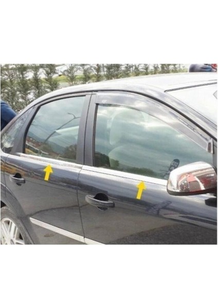 Ford Focus 2 Krom Cam Çıtası P. Çelik