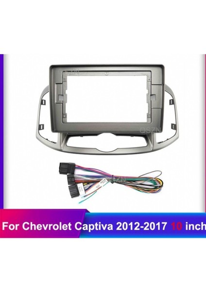 Chevrolet Captiva 2012-2016 Android Teyp Çerçeve (9 Inch) - Soket - Canbus