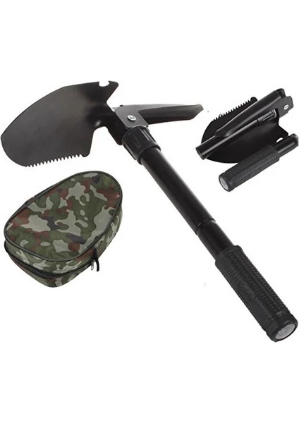 Rekotools-Katlanır Portatif Kazma Kürek Seti