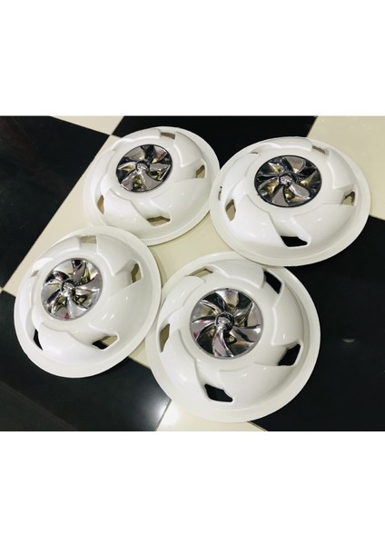 Peugeot J10 Fırfırlı Plastik 16 Inç Jant Kapağı 4 Adet 5 Bijon