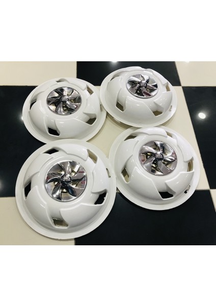 Peugeot J10 Fırfırlı Plastik 16 Inç Jant Kapağı 4 Adet 5 Bijon