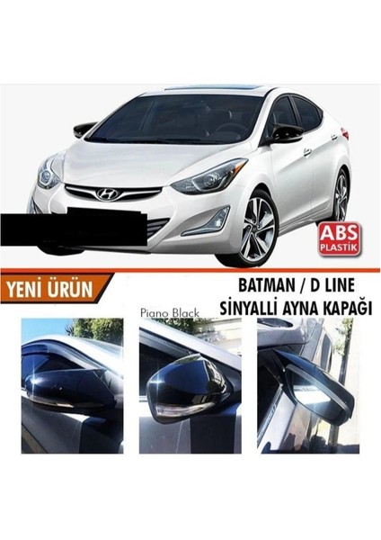 Hyundai I30 2013-2016 Batman / D Lıne Sinyalli Ayna Kapağı