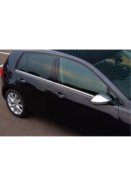 Volkswagen Golf 7 2013 ve Sonrası 4 Parça Krom Cam Çıtası modelleri