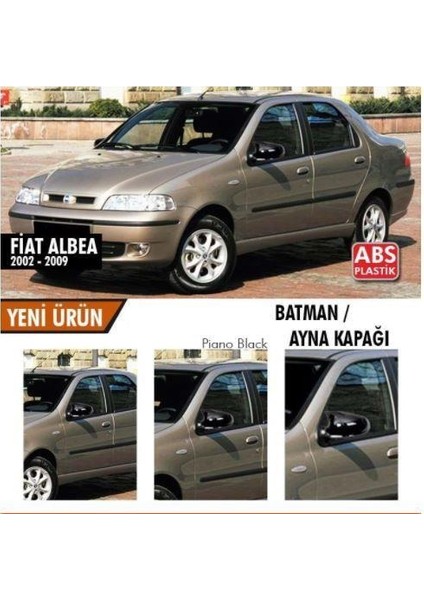 Fiat Albea 2002-2009 Batman Yarasa Ayna Kapağı