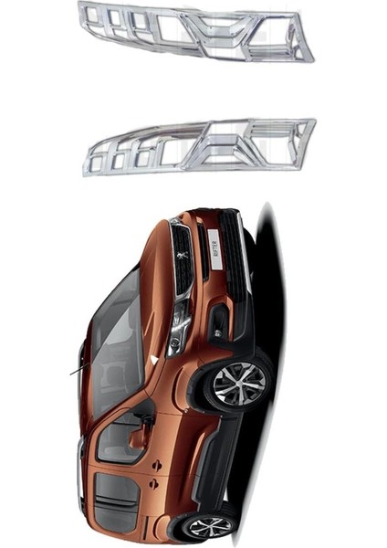 Peugeot Rifter 2019- Krom Stop Çerçevesi fiyatları