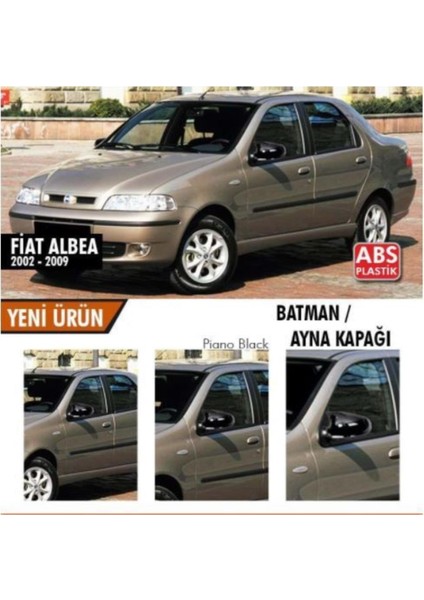 Fiat Albea 2002-2009 Batman Yarasa Ayna Kapağı