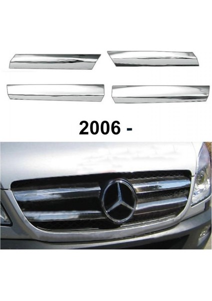 Mercedes Sprinter 2006-2013 Krom Ön Panjur 4 Parça fiyatları