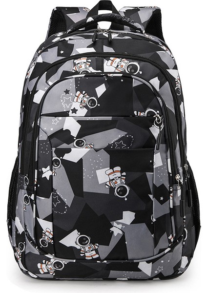 Büyük Kapasiteli Basit Rahat Baskı Öğrenci Okul Çantası (Yurt Dışından)