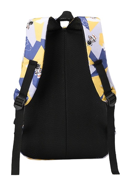 Büyük Kapasiteli Basit Rahat Baskı Öğrenci Okul Çantası (Yurt Dışından) fırsatları