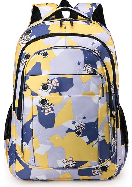 Büyük Kapasiteli Basit Rahat Baskı Öğrenci Okul Çantası (Yurt Dışından)