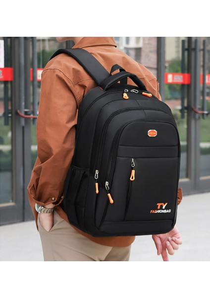 Moda Rahat Erkek Sırt Çantası/açık Hava Seyahat Spor Iş Çantası/büyük Kapasiteli Minimalist Öğrenci Okul Çantası (Yurt Dışından) indirimleri