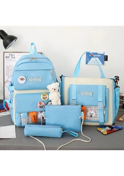 Sevimli ve Taze Öğrenci Okul Çantası (Yurt Dışından)