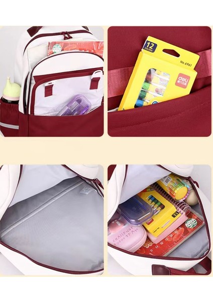 Su Geçirmez Büyük Kapasiteli Öğrenci Okul Çantası (Yurt Dışından) fiyatları