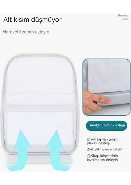 Su Geçirmez Büyük Kapasiteli Öğrenci Okul Çantası (Kırtasiye Kutusu, Karikatür Kolye, Çıkartmalar Dahil) (Yurt Dışından) indirimleri
