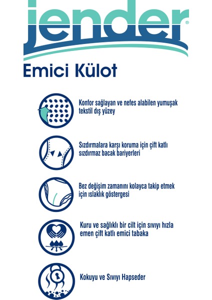 Yatak Koruyucu 30'lu x 6 Paket
