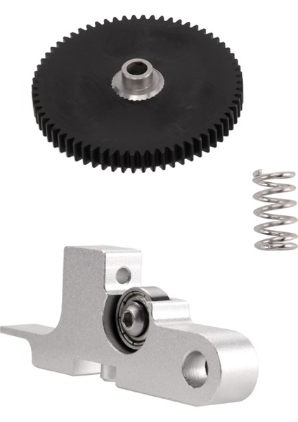 X1 Ekstruder Avara Kolu ve Dişlisi Için 66 Diş Ekstruder Besleyici Parçaları 1.75MM Gümüş Set (Yurt Dışından) fiyatları