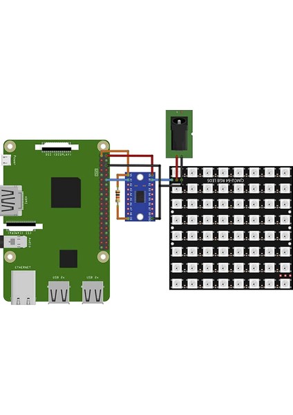 3 x U 64 LED Panel Cjmcu-8x8 Modülü For ve For ile Uyumlu (Yurt Dışından) fiyatları