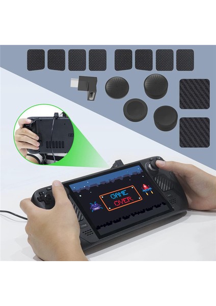 Oyun Konsolu Aksesuarları Geri Düğme Seti Touchpad Koruyucu Film Geri Kalınlaşmış Düğmeler Rocker Cap Için (Yurt Dışından) fiyatları