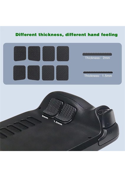 Oyun Konsolu Aksesuarları Geri Düğme Seti Touchpad Koruyucu Film Geri Kalınlaşmış Düğmeler Rocker Cap Için (Yurt Dışından) modelleri