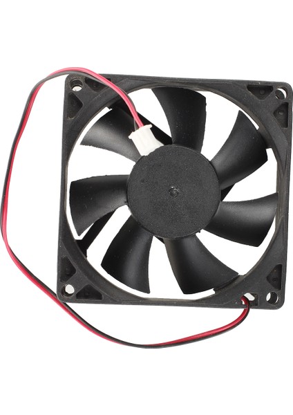 80MM x 25MM Fırçasız Dc 24V Pc Kasa Soğutucu Fan Siyah (Yurt Dışından)