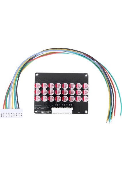 8s Aktif Ekolayzır Dengeleyici Lifepo4 Lipo Lto Pil Enerji Eşitleme Kapasitör Bms Kartı (Yurt Dışından)