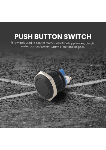 Korna Anahtarı Korna Düğmesi Basmalı Düğme Anahtarı Araba 16MM 12V (Yurt Dışından) fırsatları