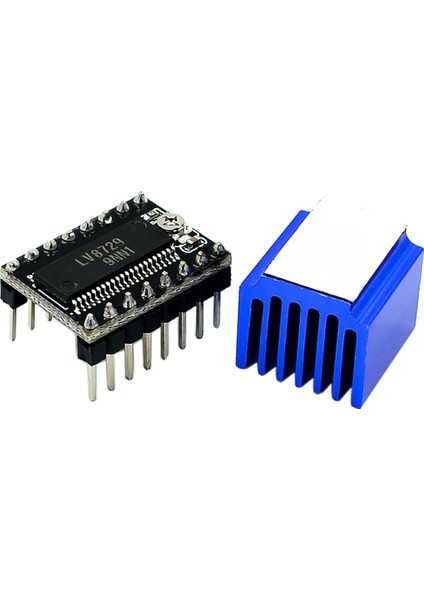 3D Yazıcı Kartı Parçaları LV8729 Step Motor Sürücüsü 128 Isı Emicili Yüksek Alt Bölme Modülleri (Yurt Dışından)
