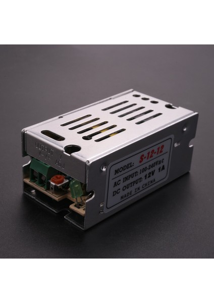 Gerilim Trafosu Güç Kaynağı Ac 110/220V - Dc 12V 1A Gümüş (Yurt Dışından) modelleri